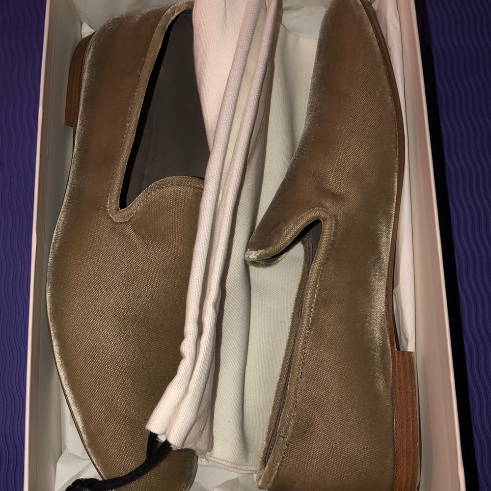 Vince Bray Velvet Loafers